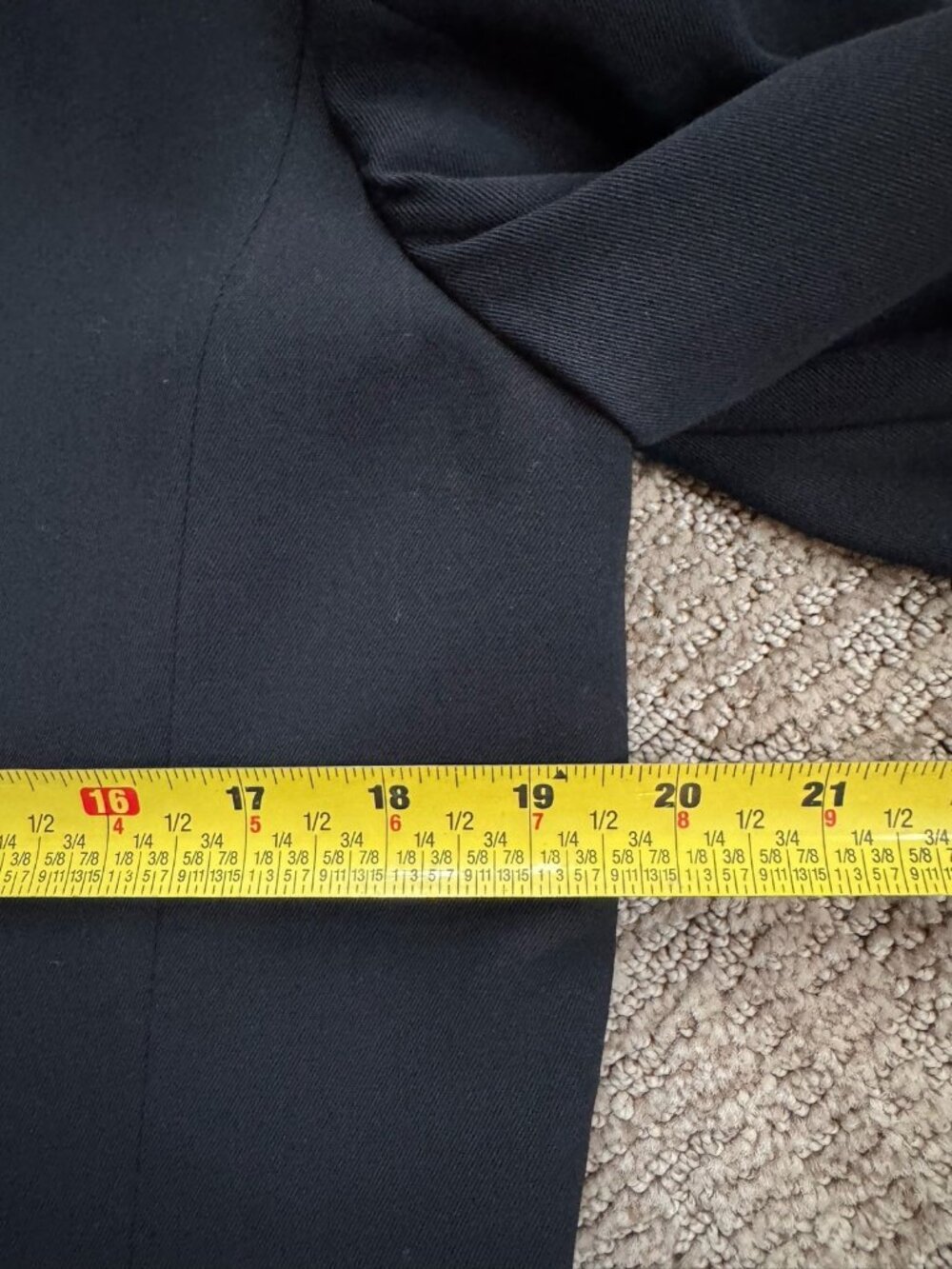 VTG Lauren Ralph Lauren Wool Blazer Crest Logo Gold Buttons Fully Lined Black 12 - Picture 13 of 13